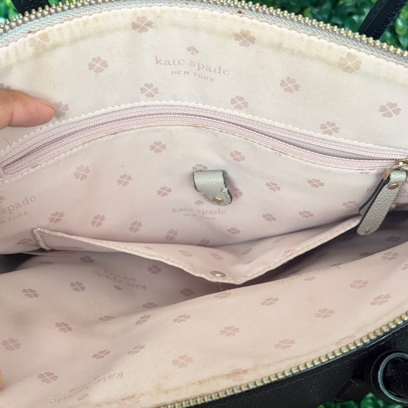 Kate Spade Black Leather Satchel - Picture 5 of 8